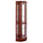 Chiema Corner China Cabinet with Adjustable Shelf-1627204345