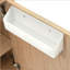 Meuble-lavabo avec porte en résine 15,75 po, armoire de salle de bain avec porte