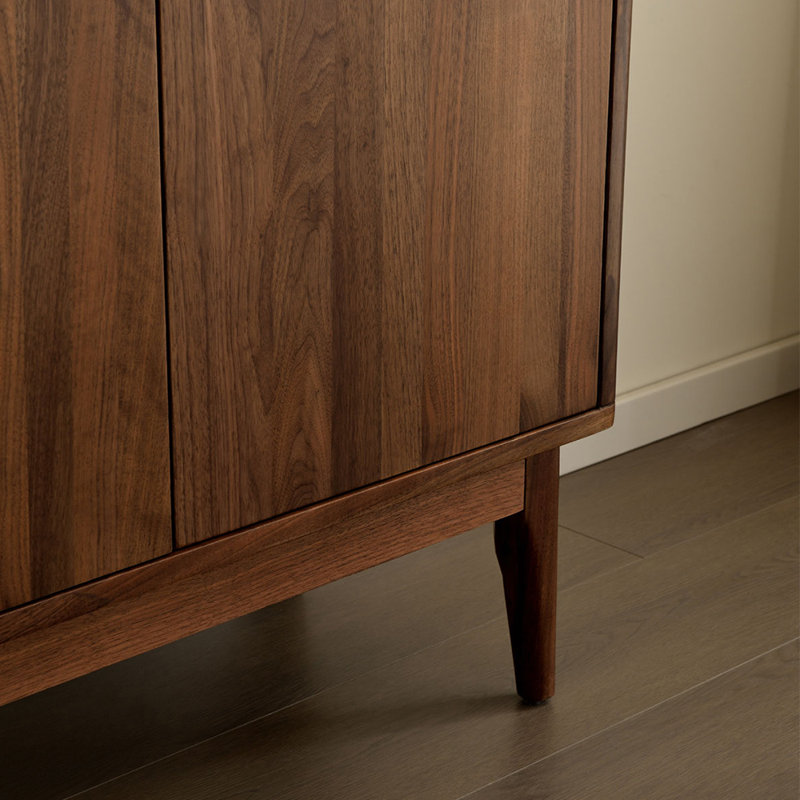 High quality walnut bookcase