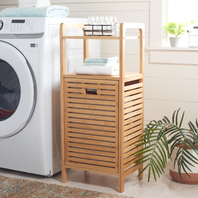 Solid Wood Laundry Hamper