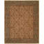 Wool Oriental Area Rug in Sahara Sand/Blue Ice-999715576