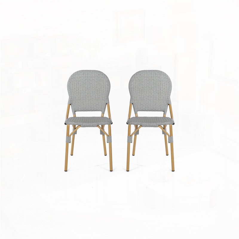 Tabourets de bar en rotin PE