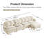 Grand sofa modulaire en coin-1132201650