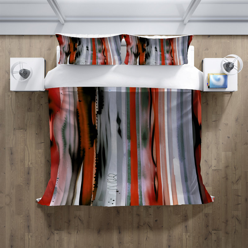 Polyester Duvet Cover, King Duvet Cover + 2 King Shams
