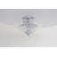 Hervey Glass Semi Flush Mount