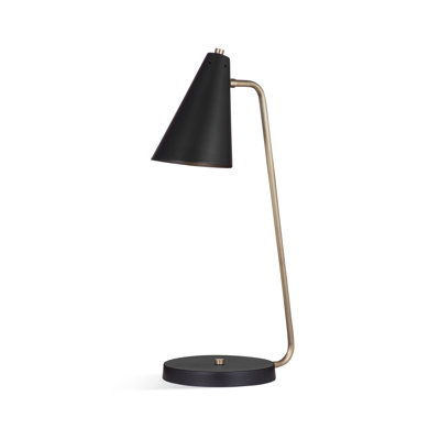 Lampe de table noire 22 po Inyo