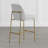 Gerlikka Upholstered Counter Stool with Metal Frame (Set of 4)