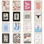 «Better Late Than affreuse rose / orange» par Honey Island Studio, reproduction d'art sur toile encadrée-925429427