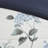 7 Piece Seersucker Comforter , Blue Floral Design, Include Throw Style, Throw,-119104966
