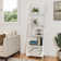 Valade 69" H x 22" W 5-Tier Ladder Bookshelf - Freestanding Wooden Bookcase Frame