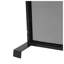 Pare-étincelles autoportantes en métal noir à sommet arqué, 96,5 cm L x 78,7 cm H, pour foyers à bois d'intérieur-1256173930