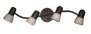 Byron 27'' Fixed Track Track Kit with Dimmable and Adjustable Head