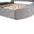 Upholstered Platform Bed Storage Velvet Bed with Wingback Headboard and 1 Big Drawer,2 Side Storage Stool-617416033