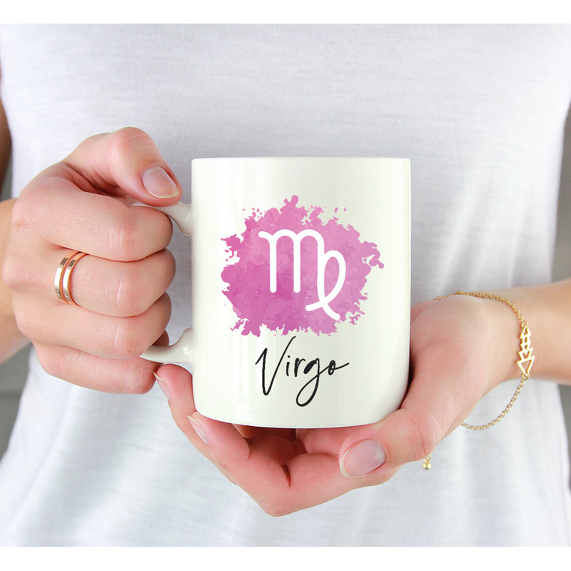 Ceramic Coffee Mug, Virgo