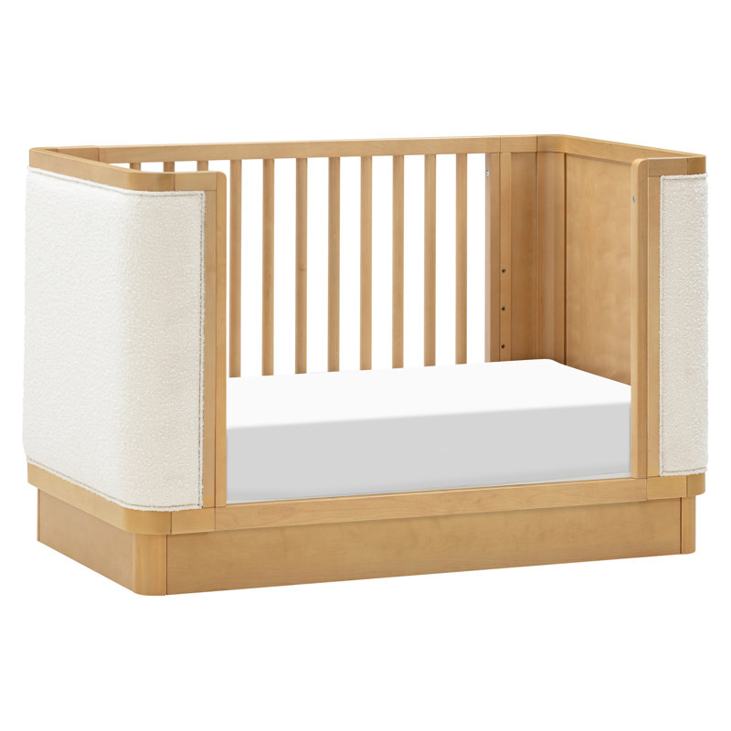 Bondi Boucle 4-in-1 Convertible Upholstered Crib