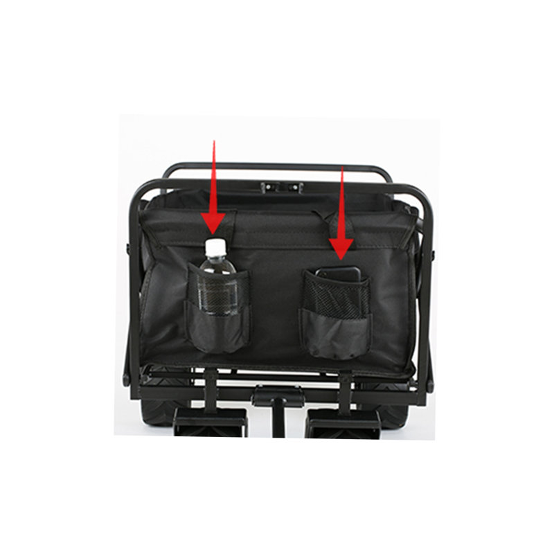 Campeurs pliants bleus, Noir, H 21,60 po x l 35,40 po x P 19,60 po
