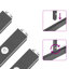 Aluminium de serre vidaXL 66,5 po x 22,8 po x 79,5 po-2021562403