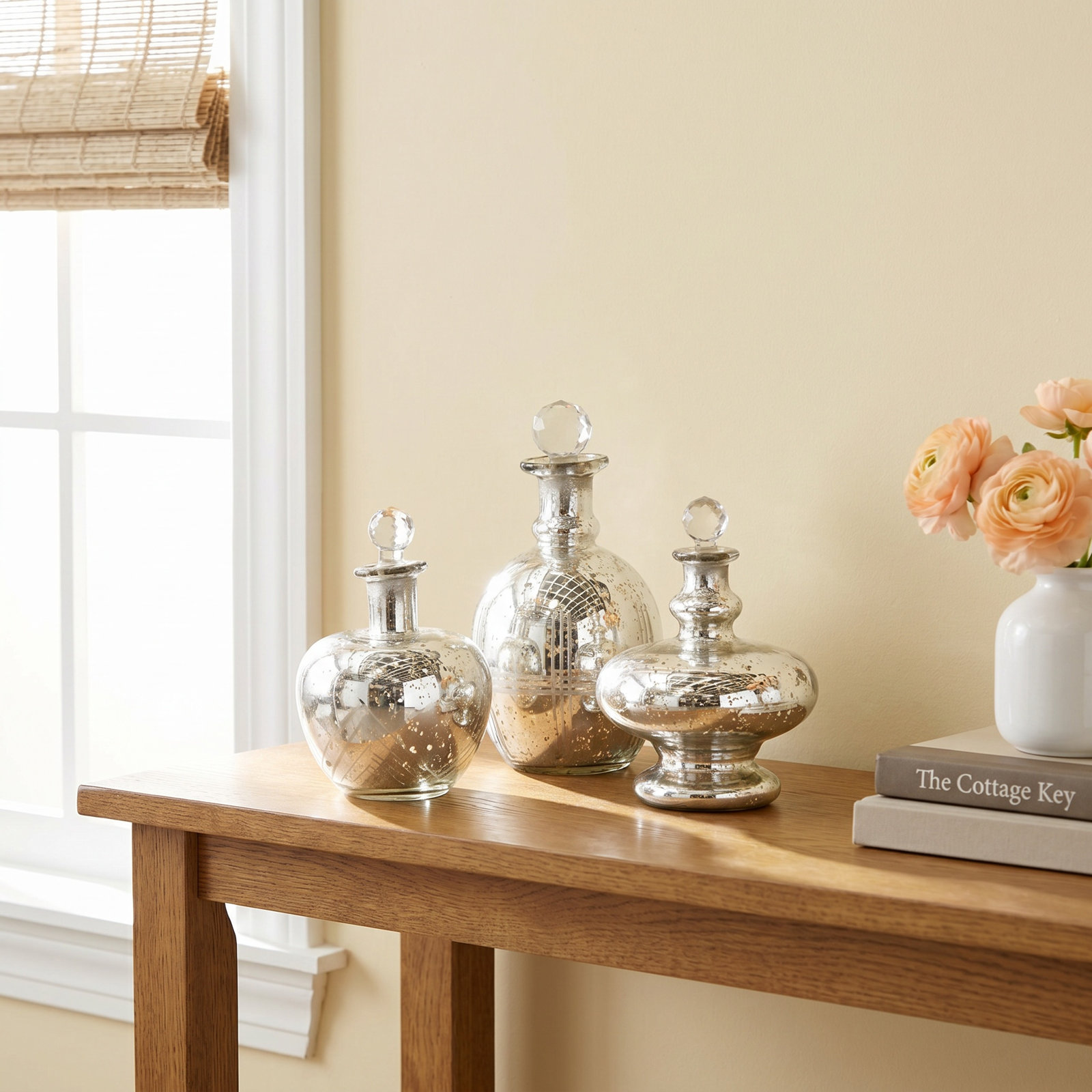 Decorative Glass Jar Set