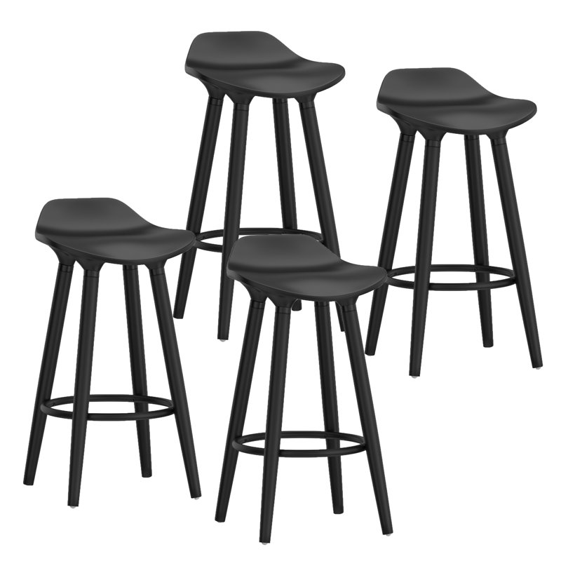 Tabouret de comptoir 26 po Blythe, Noir