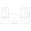 Ensemble de meuble-lavabo 2 lumières Roddrick-1129517811