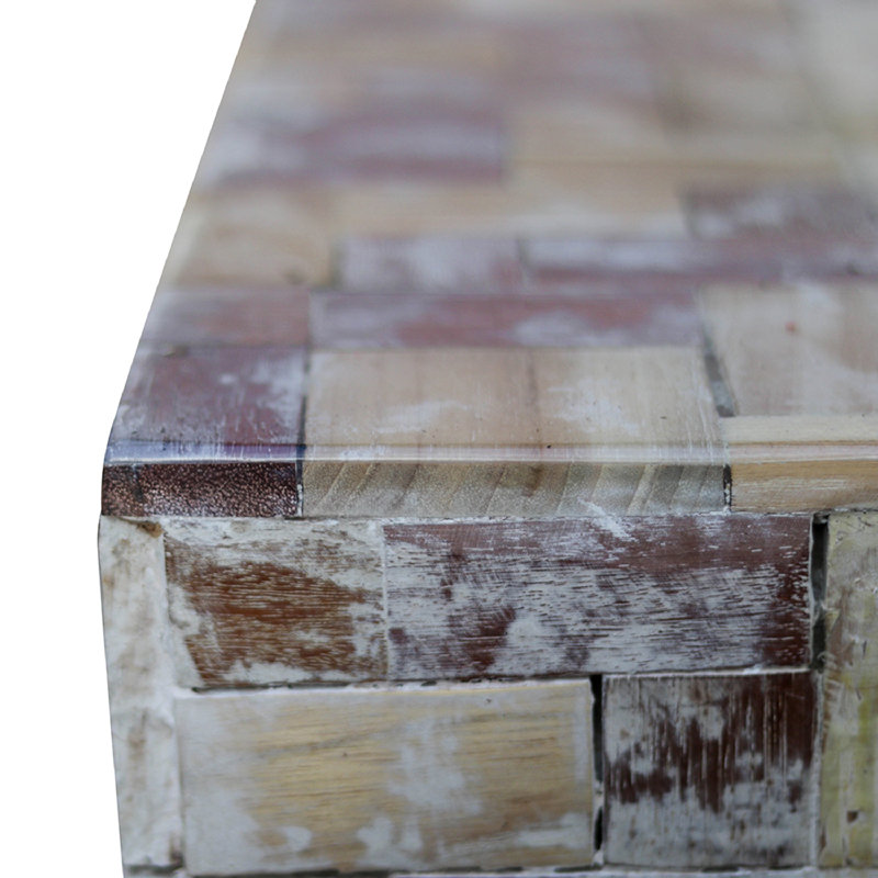 Sonique 18.9'' Tall Wood Accent Stool