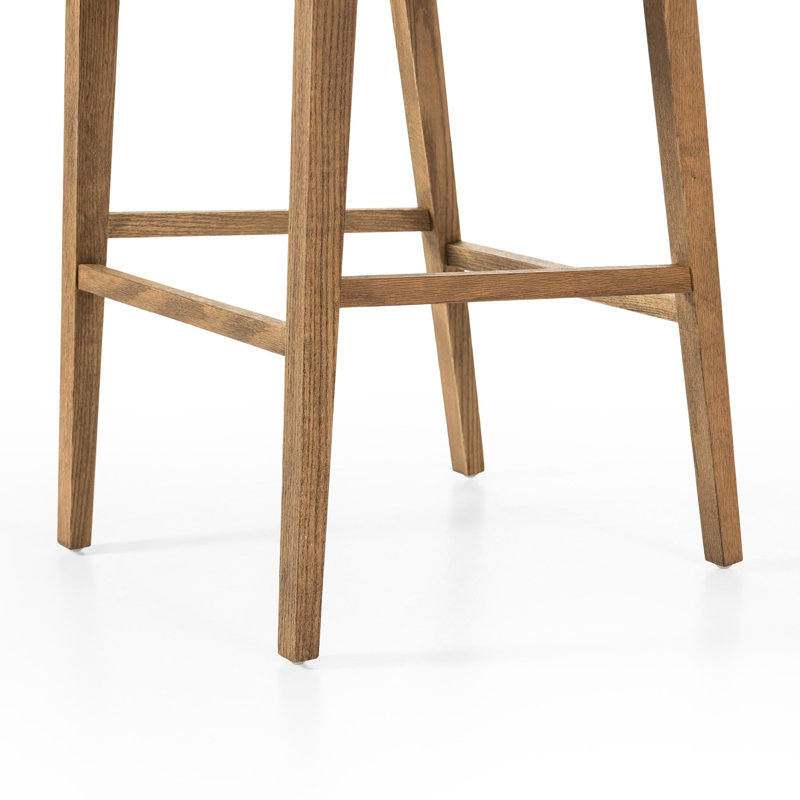 Sage Stool, Savile Flax/Polyester Blend, Bar Stool (31" Seat Height)