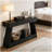 Durable MDF Entryway Table With Two-Tier Storage, Perfect For Modern And Rustic Home Decor-1060418802