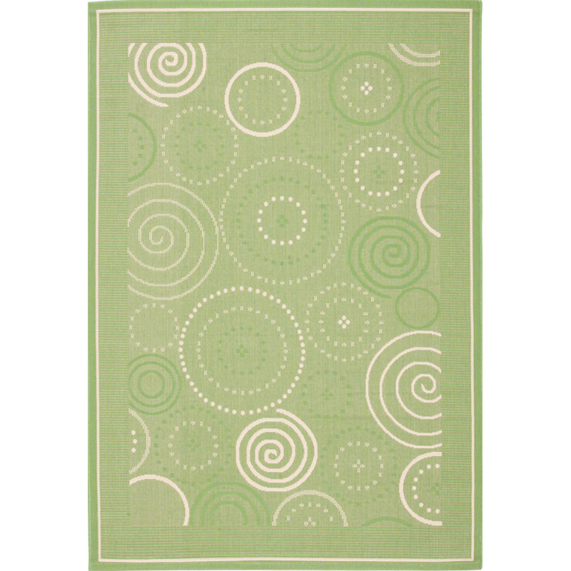 Herefordshire Performance Geometric Indoor/Outdoor Area Rug, Rectangle 5'3" x 7'7"