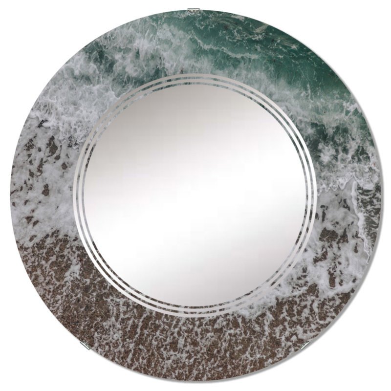 Circle Mirror, 24" x 24"