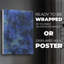 Cobalt galaxie I - impression sur toile seulement - non encadrée-1427197390