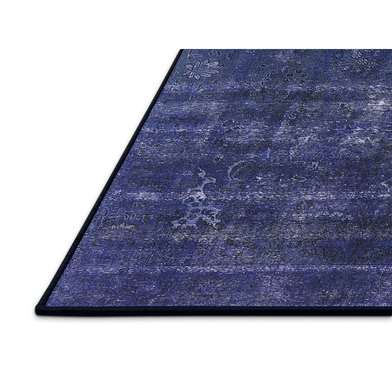 Tapis oriental bleu, Rectangle 4 pi x 6 pi