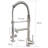 Commercial Kitchen Faucet Pull Down Sprayer,Single Handle Kitchen Sink Faucet