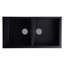 34'' L Double Bowl Granite Kitchen Sink-14644813