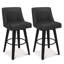 Loriell Swivel Bar & Counter Stools with Solid Wood Frame-1334298623-1334298622-1334114383