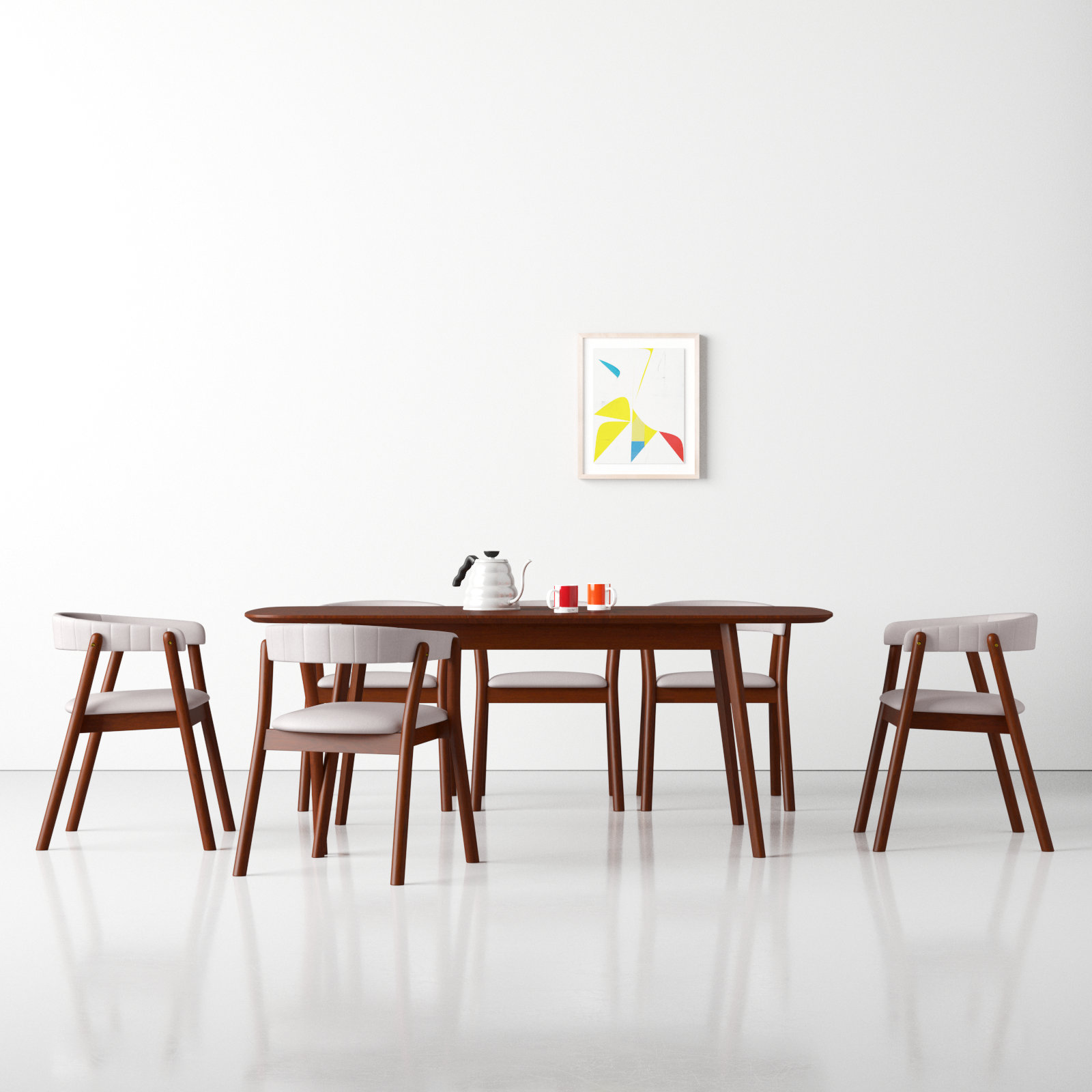 Shila 7 - Piece Extendable Dining Set