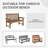 Aoodor Outdoor Polyester Tufted Bench Cushion-2002202485-2004017876