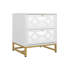 Ensemble de tables de chevet 2 tiroirs
