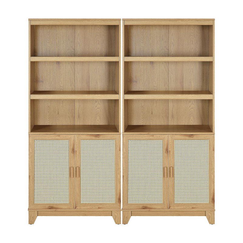 Cailidh Book Cabinet Storage Bookcase, Nature