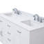 60" vanity with solid hardwood frame, quartz countertop, soft-close drawers, CUPC sink and Vannes flip-top storage