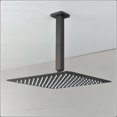 Rain Shower Head  High Pressure Rainfall Showerhead Water Saving