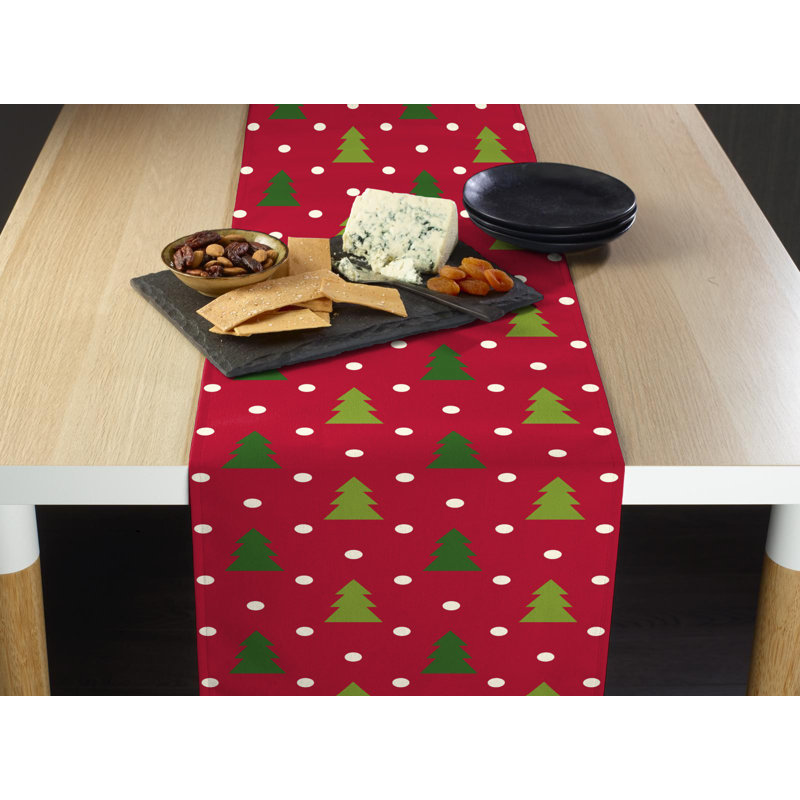 Espinoza Christmas Trees Table Runner