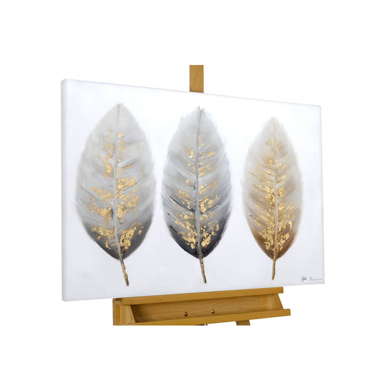 Hand -painted floating magic acrylic painting
