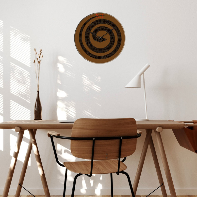 Banach Glass Wall Clock