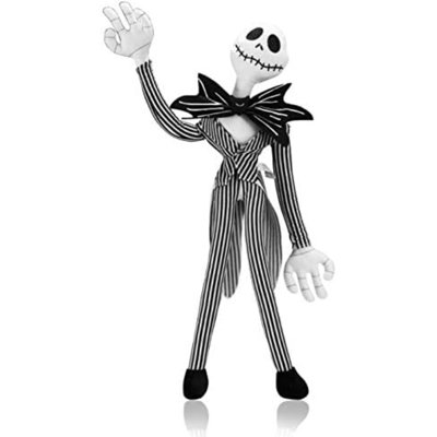 Skellington Plush Doll Nightmare Before Christmas Toys - 20 Inches Pumpkin King Plush Stuffed Baby Dolls (Black)