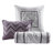 Plum Full Size Comforter - 7 Piece With Stunning Design In Beautiful Bedspread