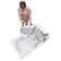 45'' x 26'' Walk-in Whirlpool Acrylic Bathtub with Faucet