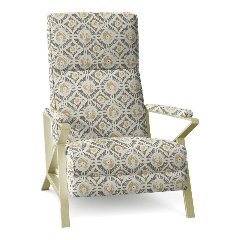 Infinity 28.25" Wide Manual Standard Recliner, Brushed Brass, Perigold Wittstock Mist