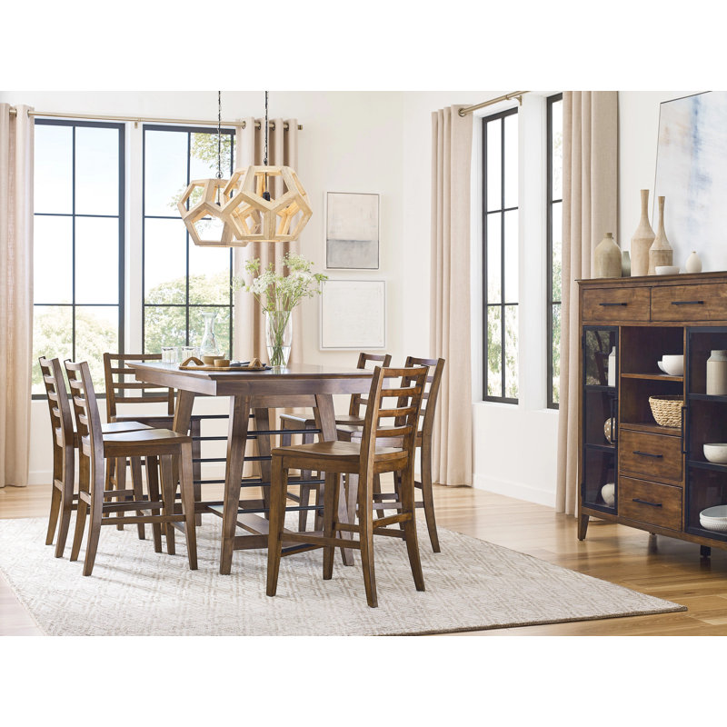 ZANE COUNTER HEIGHT TRESTLE TABLE