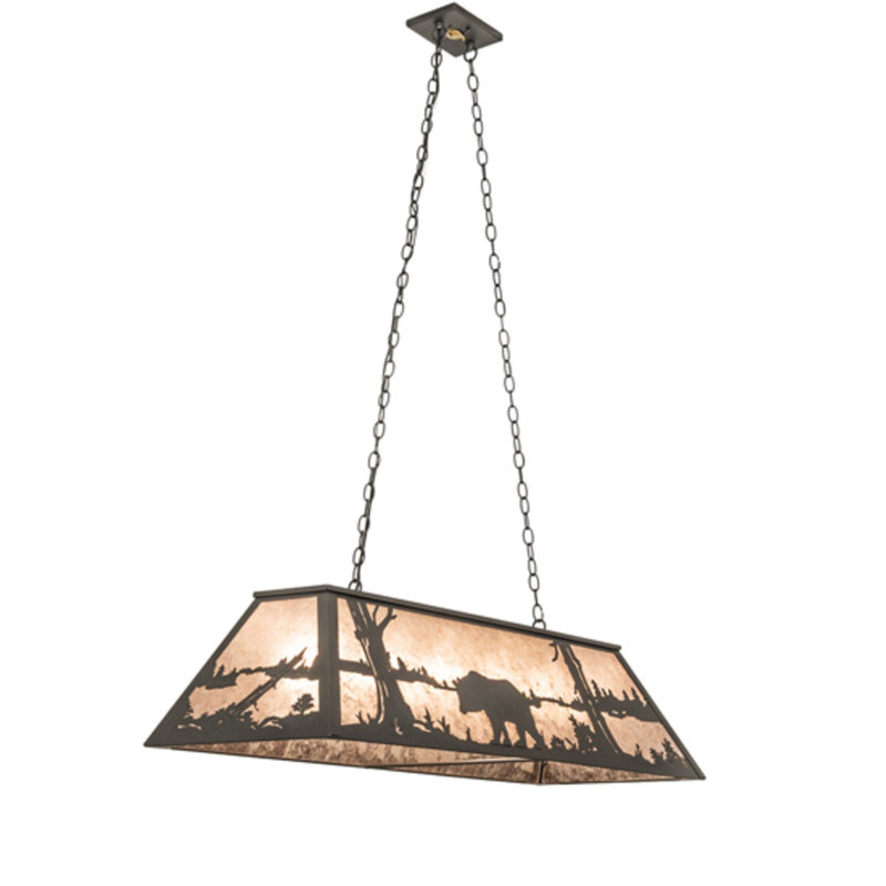 Bear at Lake 6 - Light Pendant