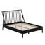 Grand lit plateforme en bois avec tête de lit 46,5 po-1340869946
